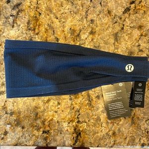 Lulu lemon navy headband